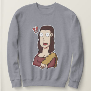 Shoked Mona Lisa T-Shirt Sweatshirt