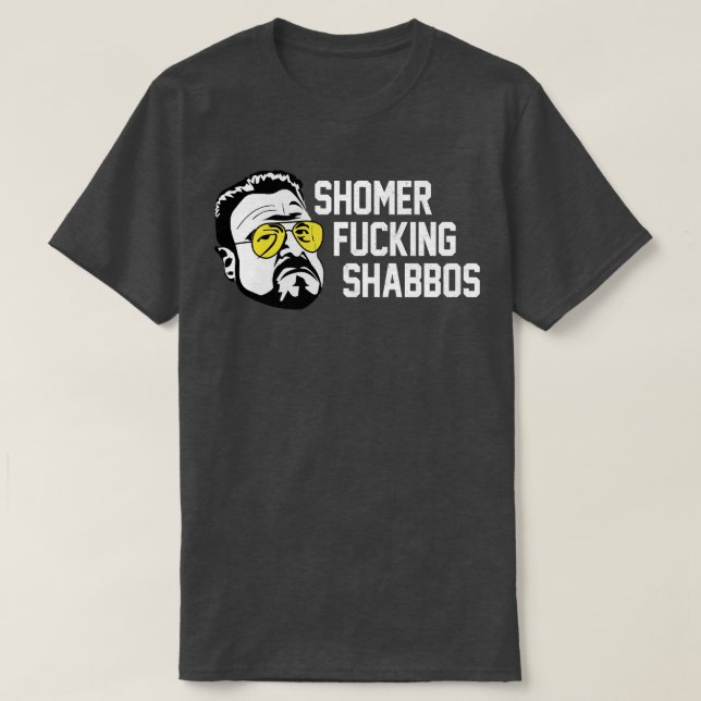 Shomer Shabbos T-Shirt (Design Front)