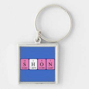 Shon periodic table name keyring