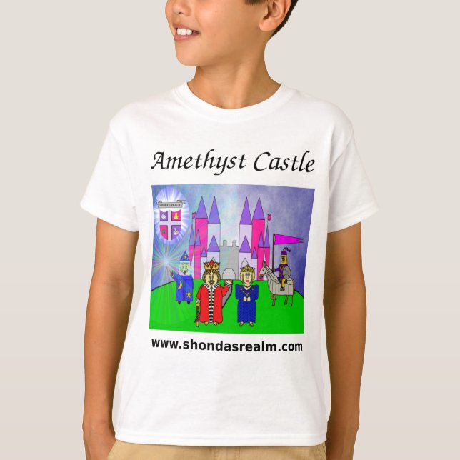 Shonda's Realm Amethyst Castle T-Shirt (Front)