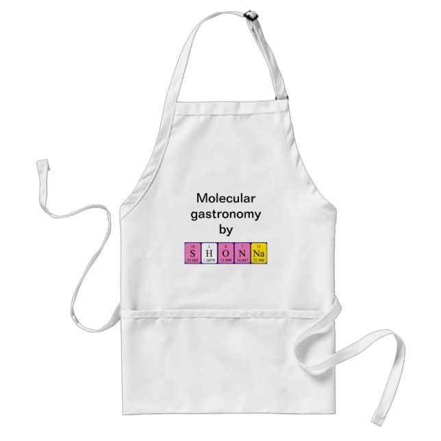 Shonna periodic table name apron (Front)