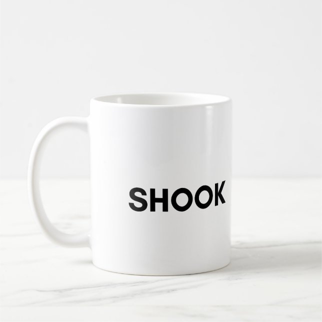 shook coffee mug (Left)