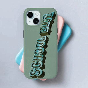 Shool Bluz-3D iPhone 15 Case