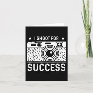 Shoot For Success Wedding Photographer Card
