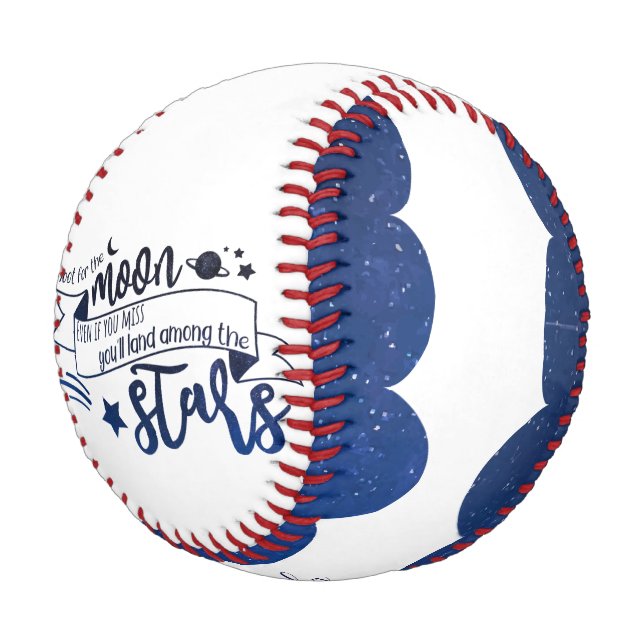Shoot for the Moon Baseball (Angled)