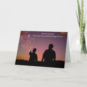 Shoot For The Moon Card