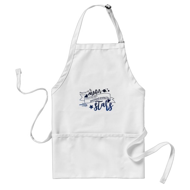 Shoot for the Moon Standard Apron (Front)