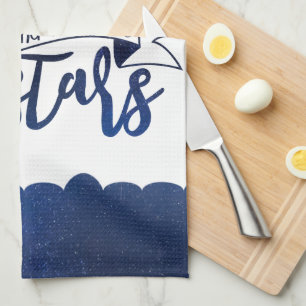Shoot for the Moon Tea Towel