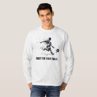 Shoot for your Goals Inspirational Soccer quote