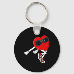 Shoot Heart Dance Valentines Day Boys Girls Kids  Key Ring