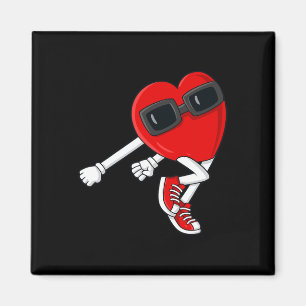 Shoot Heart Dance Valentines Day Boys Girls Kids Magnet