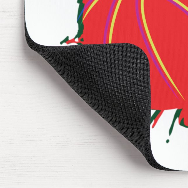 Shoot Hoops Not People Mouse Pad (Corner)