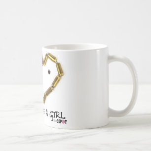 Shoot Like A Girl Coffee Mug