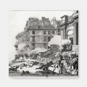 Shoot-out before St. Roch church in Paris Magnet