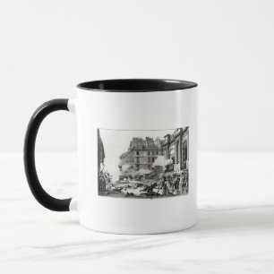 Shoot-out before St. Roch church in Paris Mug