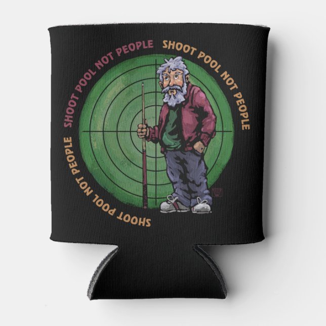 Shoot pool Not People Can Cooler (Front)