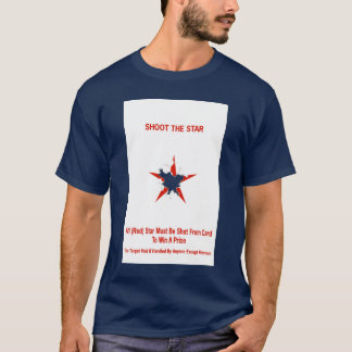 Shoot the Star Target Card T-Shirt