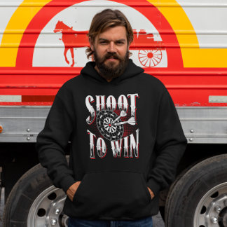 Shoot to Win - Legendary Dart Champion Hoodie