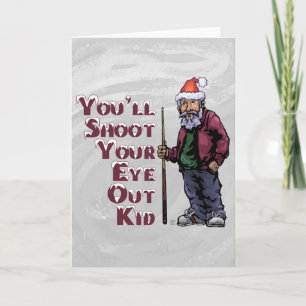 Shoot Your Eye Out Holiday Card