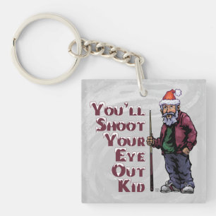 Shoot Your Eye Out Key Ring