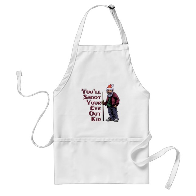 Shoot Your Eye Out Standard Apron (Front)