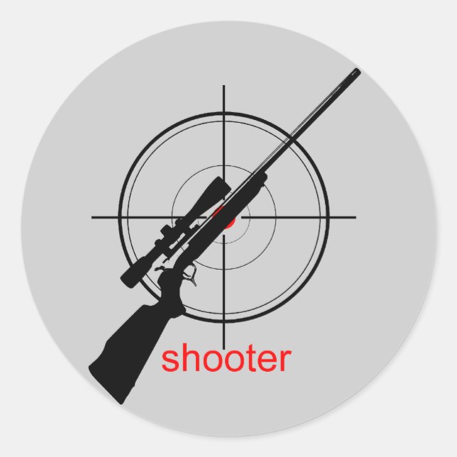 shooter - sticker (Front)