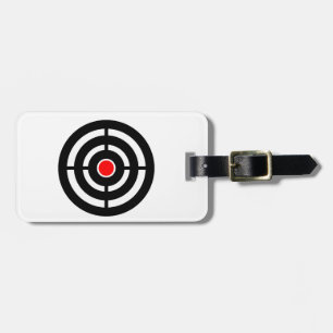 Shooting Archery Target Luggage Tag