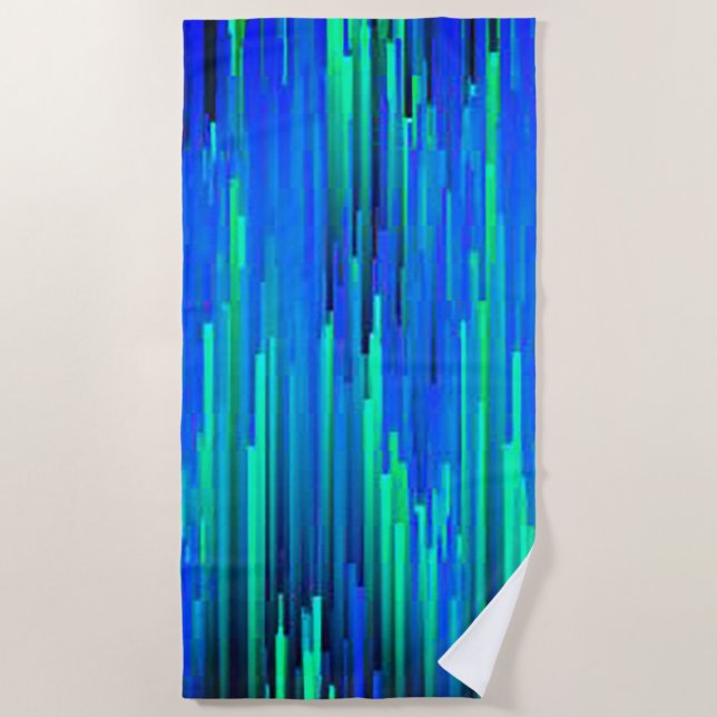 Shooting Fireworks Beach Towel (Front)