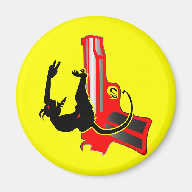 Shooting Hero Magnet (Front)