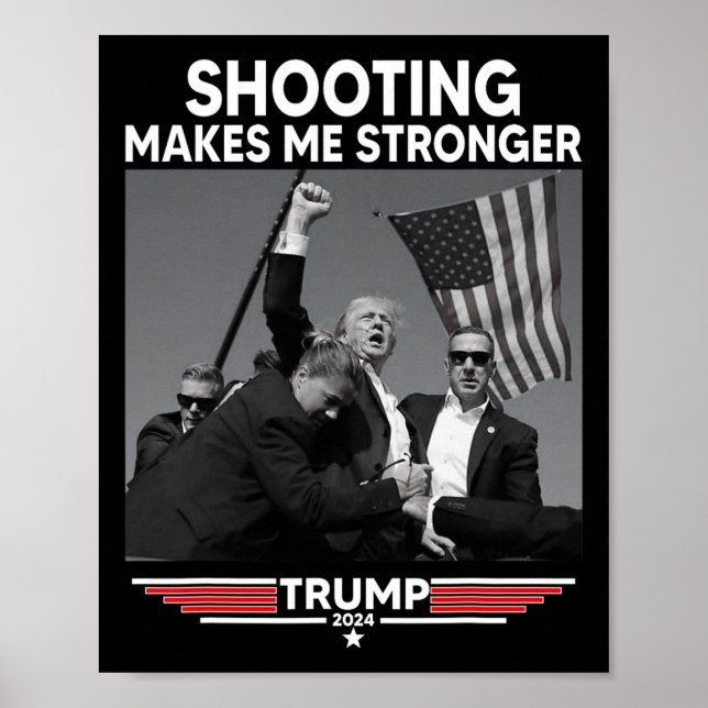 Shooting Makes Me Stronger Shooting  Poster (Front)