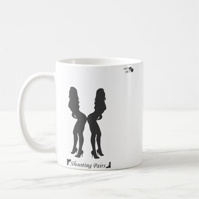 Shooting Pairs Coffee Mug (Left)