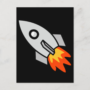 Shooting rocket Gifts Postcard
