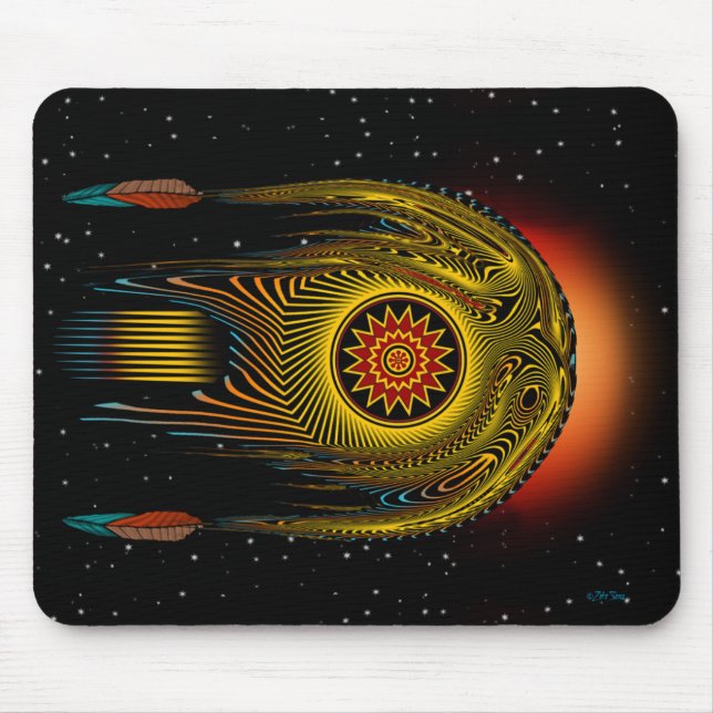 Shooting Star Mouse Pad (Front)