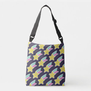 Shooting Star Pattern Crossbody Bag