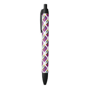 Shooting Star Rainbow Awesome Cashier Black Ink Pen