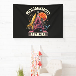 Shooting Star Space Banner