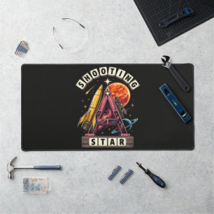 Shooting Star Space Desk Mat