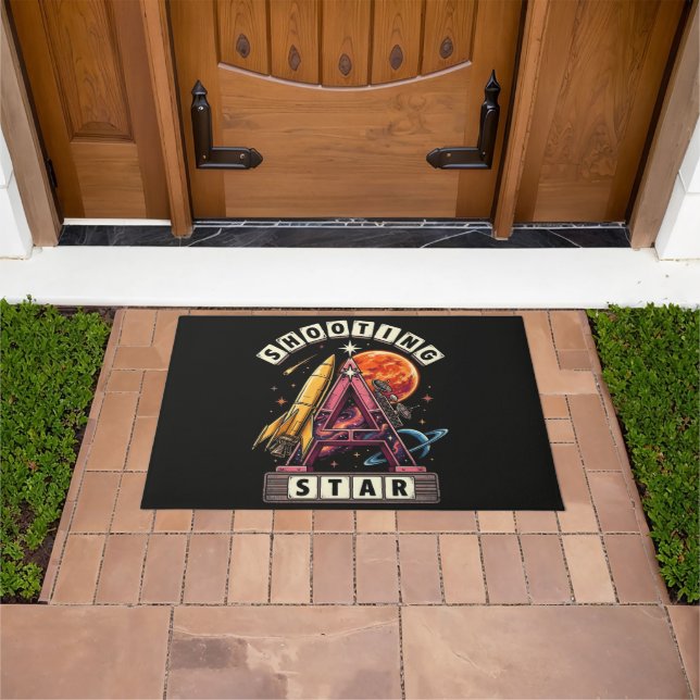 Shooting Star Space Doormat (Outdoor)