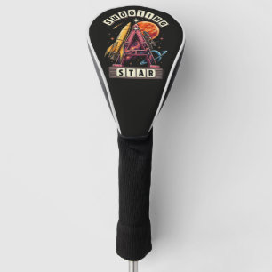 Shooting Star Space Golf Head Cover