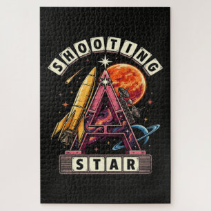 Shooting Star Space Jigsaw Puzzle