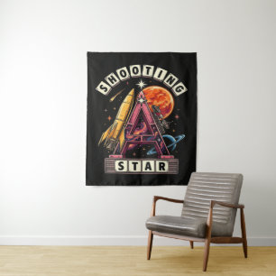 Shooting Star Space Tapestry