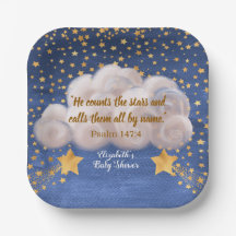 Shooting Star Twin Baby Shower 