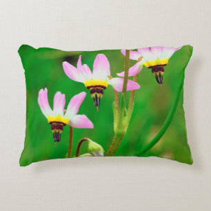 Shooting Star Wildflowers in Mission Trails Park Decorative Cushion
