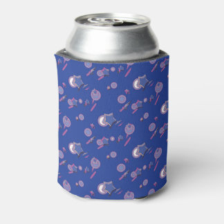 Shooting Stars and Comets Blue Soda Sleeve / Cosy Can Cooler