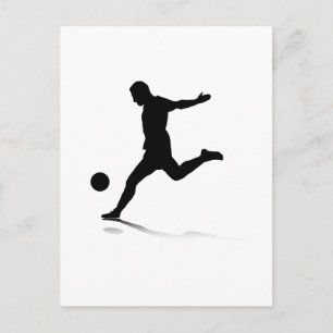 Shooting Striker Postcard