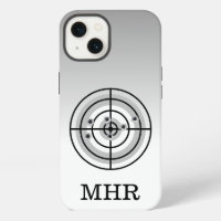 Shooting Target Gun Lover Monogram