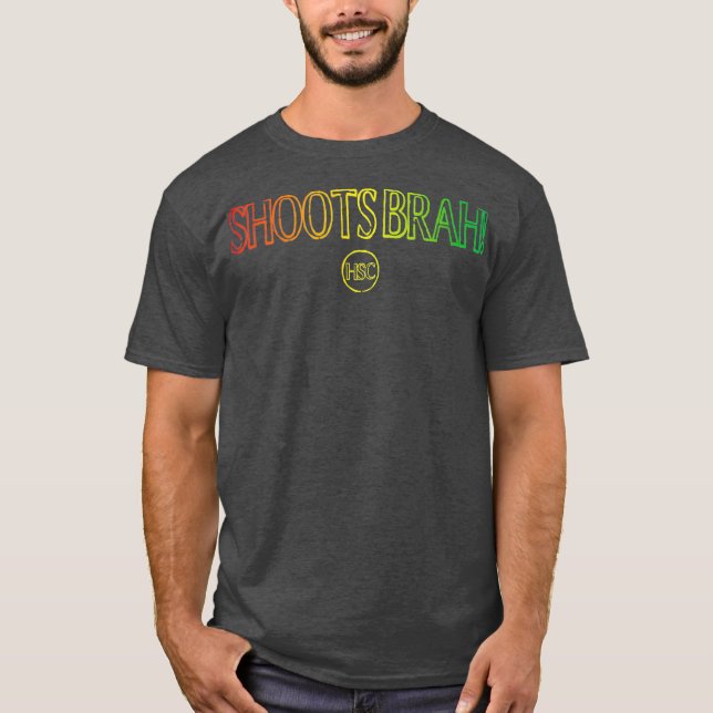 Shoots Brah Hawaiian Surf Creations Aloha Island T-Shirt (Front)