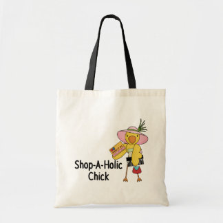 Shop-A-Holic chick Tote Bag