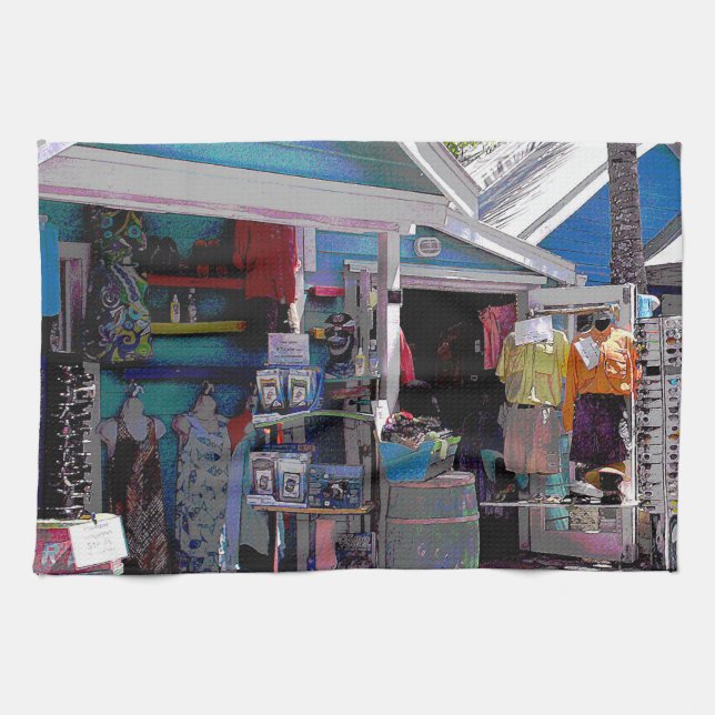 Shop Key West Tea Towel (Horizontal)