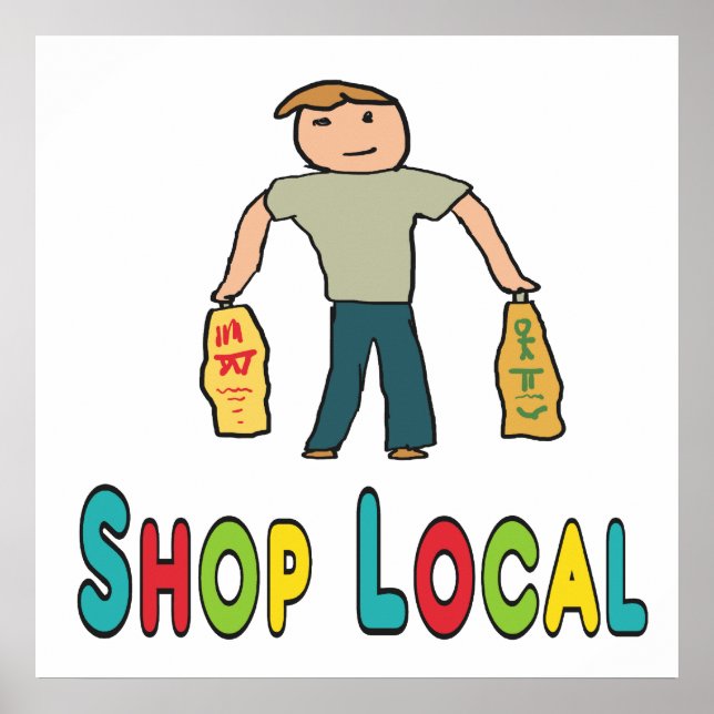 Shop Local Poster (Front)